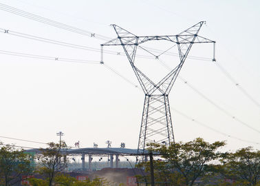 Van de de Hoek500kv Transmissie van ASTM A572 Gegalvaniseerde het Staaltoren