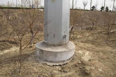 110KV gegalvaniseerd Tubulair Staal Pool, de Hoge Monopole Transmissie van de Mastmacht