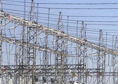 Electric Power Transformer Substation Steel Structures ASTM A572 Grade 50