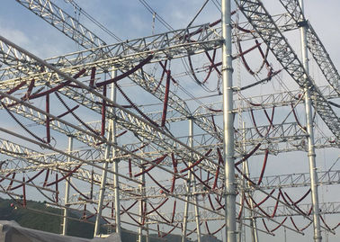 230KV van de het Hulpkantoorstructuur van de machtstransmissie Gemakkelijk Met hoge weerstand te installeren