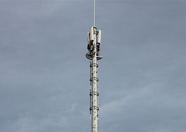 30m de Tubulaire Toren van het Telecommunicatiestaal, Sliping-Verbinding Monopole voor Signaaltransmissie