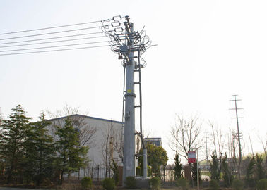 Eind Tubulaire Transmissietoren, de Toren van Electric Power van de Flensverbinding
