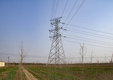 4 Toren van benen de Luchtelectric power, Hoogspanning Q345B/Q235B-Staalkwaliteit Elektrische Torens