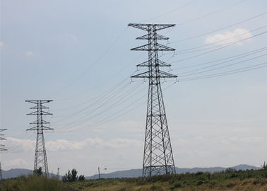Van de het Rooster220kv Transmissie van het hoekstaal het Staaltoren
