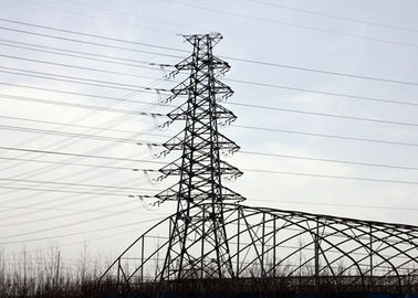 1000KV 4 Legged Toren van het Staalrooster Q235B Electric Power