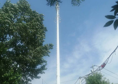 Medium Wave 40m Q345B Steel Telecom Steel Tower