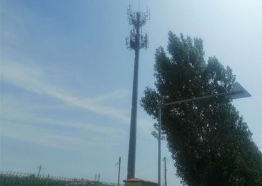 ASTM A123 Galvanized Monopole Telecom Steel Tower