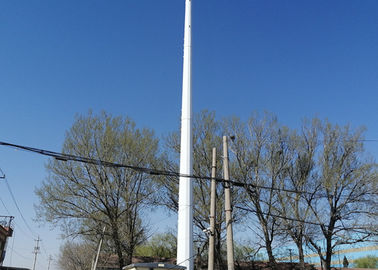 ASTM A123 Galvanized Monopole Telecom Steel Tower