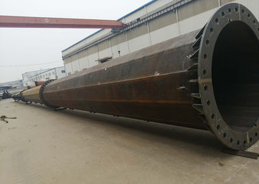 100m ENGELSE S235JR Gegalvaniseerde 110KV Electric Power Toren